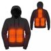 Wow Cross-Border Hooded Five-Zone Heating USB Charging Constant Temperature Warm Men's Sweatshirt Pullover_viptrois.com