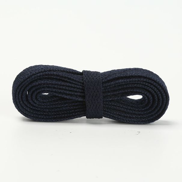8mm polyester single flat colored shoelaces_viptrois.com