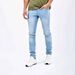 Men's Clothing Slim Fit Stretch Denim Jeans Distressed Washed Casual Skinny Pants Streetwear Style_viptrois.com