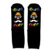Casual sports socks Cotton socks socks sole letters 3D hot print creative socks_viptrois.com