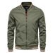 Pulse Pulse New European And American Style Casual Jacket For Men, Stand Collar Thin Fashion Trend Jacket, Outerwear, Men's Top_viptrois.com
