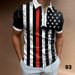 Men's Clothing Fashion Casual POLO Shirt Lapel Collage Pull On Button Business Solid Color Tops_viptrois.com