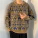 Pure Elegant Versatile Fashion Knitted Harajuku Ins Trend Japanese Simple Lazy Artistic Popular Deer Sweater For Men_viptrois.com