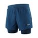 Man's clothing Outdoor sports running fitness sports loose (with Intranet) leisure marathon five-quarter pants to prevent exposure_viptrois.com