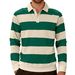 Men's Contrast-Trim Polo Shirt – Stretch Knit Business Casual Top With Color-Blocked Collar (XS-XXL, Quick-Dry Polyester, Slim Fit)_viptrois.com