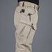 IX7 Men's Tactical Pants Camouflage Loose Fit Softshell Durable Outdoor Work Hiking Pants For Spring And Autumn_viptrois.com