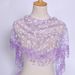 Spring And Autumn Floral Lace Korean Edition Triangle Headcloth Classic Breathable Hollow Solid Color Scarf_viptrois.com