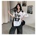 High Street American Leopard Print Summer Heart-shaped Short-sleeve New T-shirt For Men And Women, INS Korean Style_viptrois.com