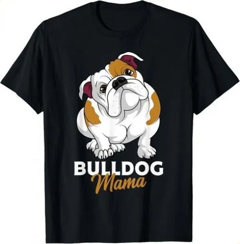 T-shirtenglish Bulldog Mama Cute Bully 2026 Dog Mom Funny Womens_viptrois.com