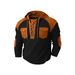 Cross-border Clothing, European American New Autumn And Winter Hooded Top With Drawstring Pockets, Casual Men's_viptrois.com