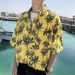 Men's Clothing Summer Short Sleeved Shirt Trendy Beach Vacation Casual Loose Shorts Travel Set_viptrois.com