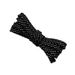 Black And White Shoelaces Flat Three Point Twill Metal Wire Shoe Accessories Suitable For Board Shoes Canvas Shoes Casual Shoes_viptrois.com