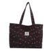 Women's Bags Fashion Small Fresh Cherry Print Tote Bag Summer New Large Capacity Stylish Floral Shoulder Bag Women's Bag_viptrois.com