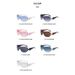 Y2k Millennium Style All In One Windproof Sunglasses For Women Fashionable Large Curve Diamond Frameless Sunglasses For Women_viptrois.com