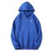 Men's Clothing 400G Silver Fox Fleece Fleece Lined Sweatshirt, Long Sleeves, Fleece Lined Drop Shoulder Hoodie, US Embroidered Autumn/winter Style._viptrois.com