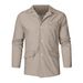 2024 Cotton Linen Jacket For Men's Spring And Autumn Casual Loose Fitting Suit Top_viptrois.com