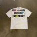 Men's Heavyweight Pure Cotton T-Shirt Style Oversized Colorful Star Letter Retro Y2K Loose Short Sleeved Top 250g_viptrois.com