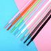 Men's And Women's Sports Shoelaces Color Flat Semicircular Shoelace Suitable For All Shoes Round Laces 23 Colors 1 Pair_viptrois.com