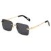 Borderless Frameless Square Sunglasses – Retro UV Protection Shades For Men & Women Fashion Trends Hot-selling_viptrois.com