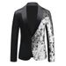 US Size New Men's Sequin Blazer Dance Costume Host Outfit_viptrois.com