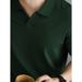 High End Knitted Short Sleeved Men's Italian Seagull Collar Commuter Polo Shirt Business Gentleman Lapel Cool Solid Color T Shirt_viptrois.com