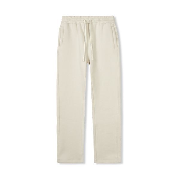 Men's Clothing Heavyweight Plush Sports Pants Youth Solid Color Loose Straight Trousers Basic Men's Sweatpants_viptrois.com