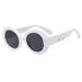 Men's Sunglasses Personality Pattern Round Sunglasses Large Frame Contrast Leopard Print Sunglasses Fashion Sunglasses For Women_viptrois.com