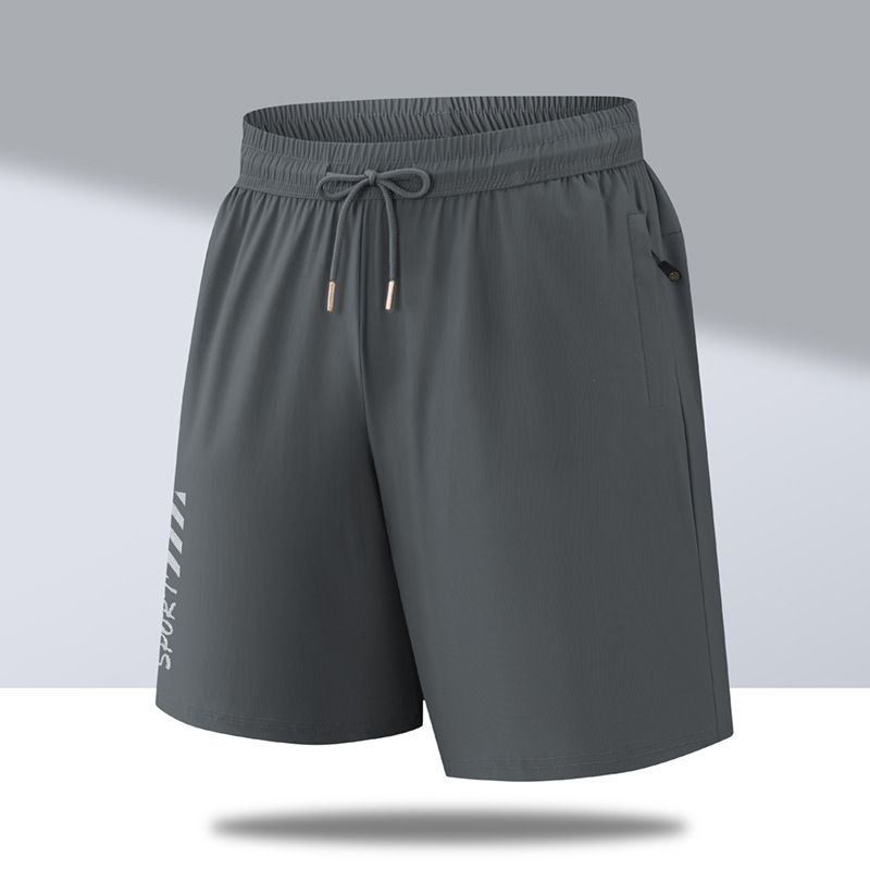 Men's Clothing Summer New High Quality Men's Quick Drying Stretch Sports Shorts Quick Drying Breathable Running Fitness Men's Beach Pants_viptrois.com