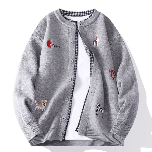 Pure Cross-Border Foreign Trade Men's Winter New Autumn Fashion Knitted Long Sleeve Sweater_viptrois.com