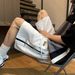 Men's Clothing Men's Style Button Down Athletic Shorts Trendy Summer Heavyweight Patchwork Five Point Loose Straight Leg Casual Pants_viptrois.com
