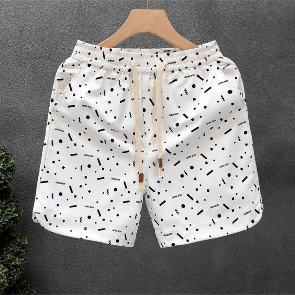 Light Luxury Casual New Summer Style For Men, Fashionable Thin Trendy Beach Shorts, Versatile And Stylish Design Pants_viptrois.com