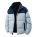 Padded Clothes Men's And Women's Corduroy Padded Clothes Thickened Padded Jackets Loose Stand-up Collar Couple Jackets_viptrois.com
