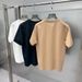 Fashion Men's Summer Bus Printed Short Sleeve Loose Street Hoodie T-shirt Trendy BBCNF213N_viptrois.com