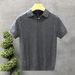 Men's Clothing Handsome Short Sleeved Sweater Trendy Brand Casual Half Sleeved Knitted Sweater Spring And Summer Bottoming Shirt_viptrois.com