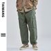 Men's Clothing Men's Wear Fashion Brand Overalls Men Autumn New Men's Wear Pants Stone Mill Loose Casual Trousers Men_viptrois.com