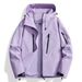 Men's Clothing And Women Mountaineering Clothing Hiking Waterproof Jacket Couple Hooded Jacket Cross Border_viptrois.com