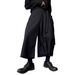 Warrior Pants Men's Spring And Autumn Style Design Skirt Pants Straight Wide Leg Kendo Pants_viptrois.com