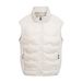 Men's Slim Fit Down Vest – Lightweight Warmth, Stand Collar, Black/Grey/Beige, S-3XL_viptrois.com