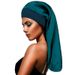High stretch wide brim long tube hat beauty month long hair care hat color ding sleeping cap_viptrois.com