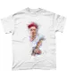 Keith Richards Colour Sketch T Shirt Mens Womens Tees Top Rolling Stones Keith Richards Ronnie Wood_viptrois.com