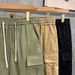Men's Japanese Style Military Green Cargo Shorts Loose Fit High Street Trendy Versatile Casual Five Point Pants For Summer_viptrois.com