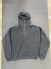 Men's Clothing New Drop Shoulder Retro Hooded Sweatshirt Full Face Long Zipper With Eyelet Hooded Long Sleeves_viptrois.com