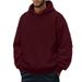 Fashion Cross-Border Trade 2025 New Men's Autumn Winter Fleece Hoodie Casual Pocket Sweatshirt Men_viptrois.com