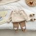 Baby clothing Baby overalls Autumn and winter quilted thick pants for boys and girls baby warm jumpsuits warm winter clothes_viptrois.com
