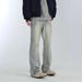 Retro Washed Jeans – Slim Straight To Slight Flare Fit With Stretch For Men & Women (3 Colors, Sizes S-3XL)_viptrois.com