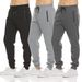 Men's Clothing Men's Fleece Jogger Pants - Zip-Up Athletic Sweatpants (3 Colors, S-3XL) Fashion Trends Hot-selling_viptrois.com