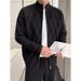 Fashionable Solid Color Knitted Cardigan Diamond Grid Semi High Neck Sweater Casual Men's Jacket_viptrois.com