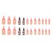 Halloween French Blood Drops Ghost Foreign Trade Long Fashion Sweet Cool Ins European And American Style Manicure 24 Pieces_viptrois.com