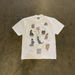 250g Heavyweight Cotton American Style Oversized Cat Print T-Shirt Loose Fit Short Sleeve Casual Top for Men Y2K Retro Daily Wear_viptrois.com