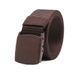 Canvas belt men's and women's belt youth metal-free automatic buckle casual outdoor student military training belt_viptrois.com